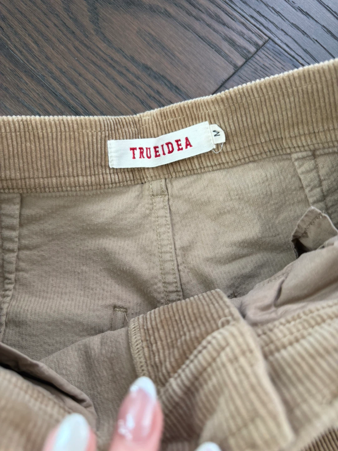 True Idea Corduroy Pants - Tan - Size M - photo 4