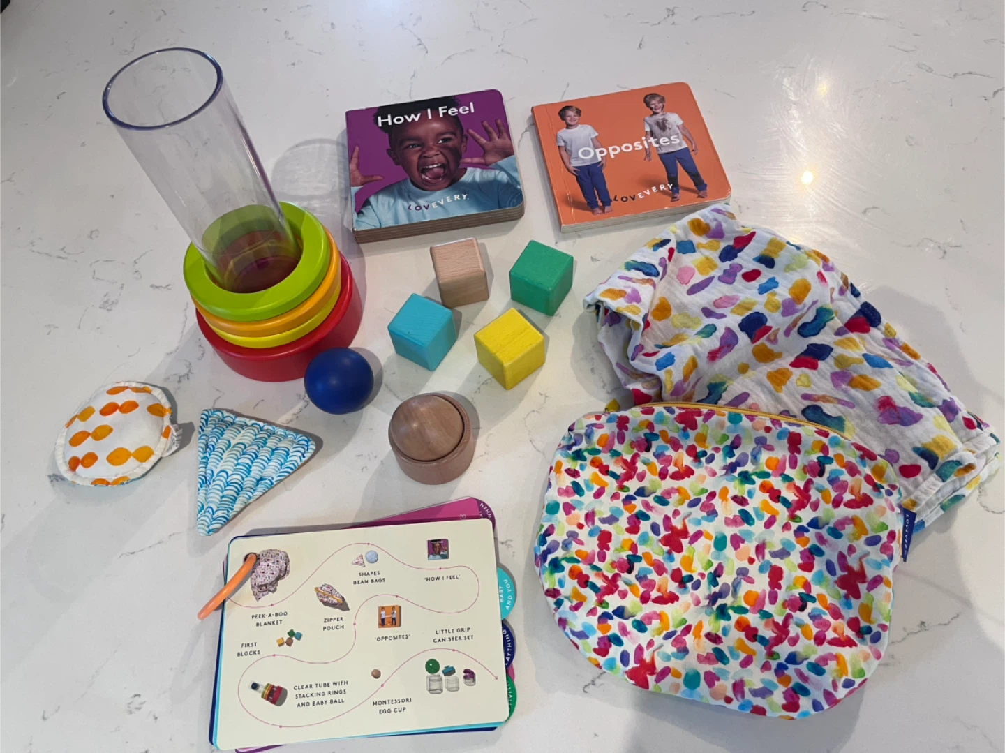 Lovevery Toy Kit ‘The Explorer’ for 9-10 Months Montessori