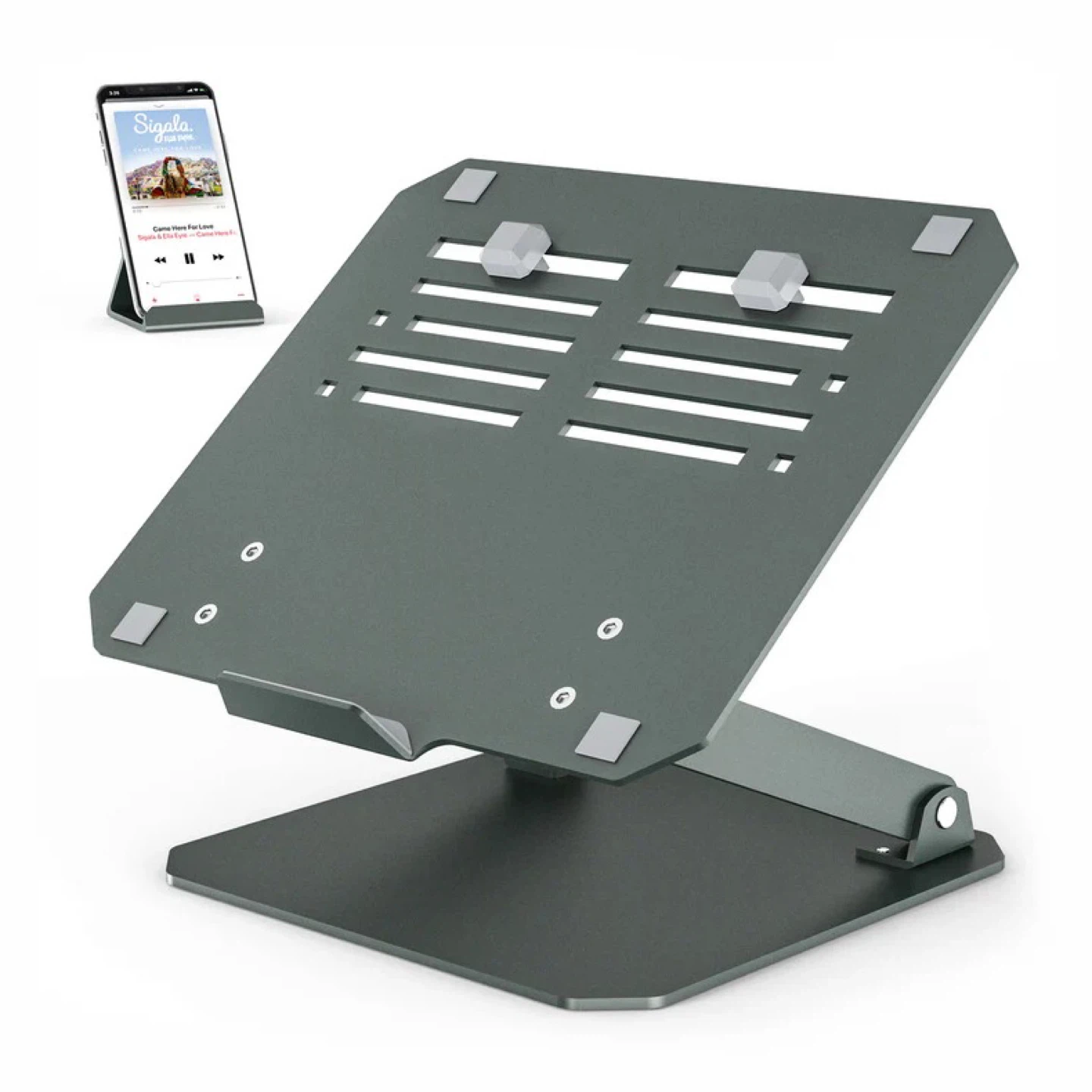 MONO Aluminium Elevator Laptop Stand and Phone Stand Set