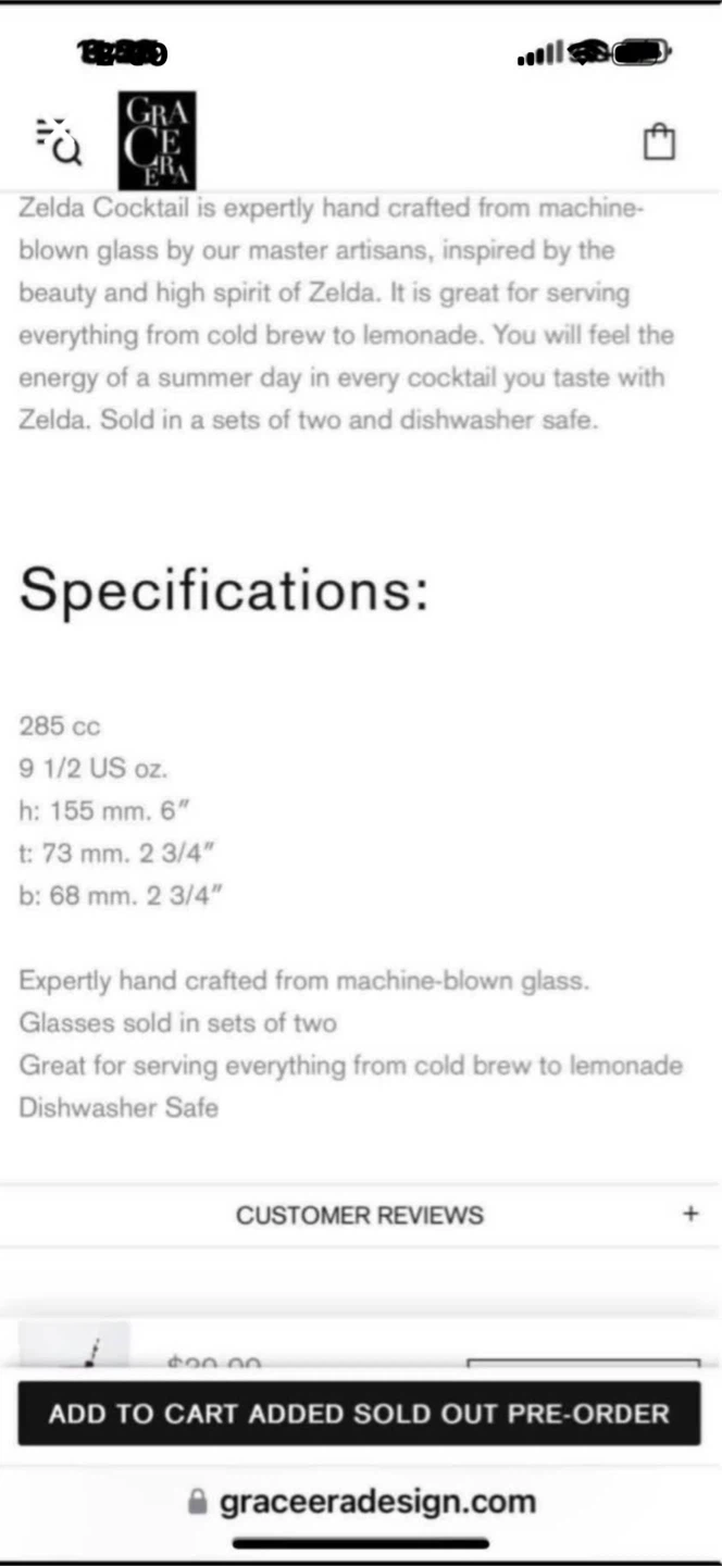 NEW Cocktail Glasses & Accessories - photo 3