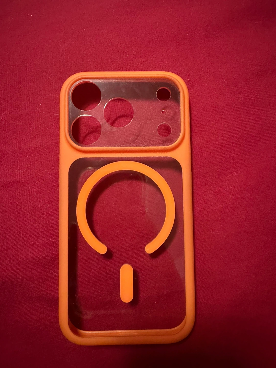 Orange MagSafe iPhone Case - photo 2