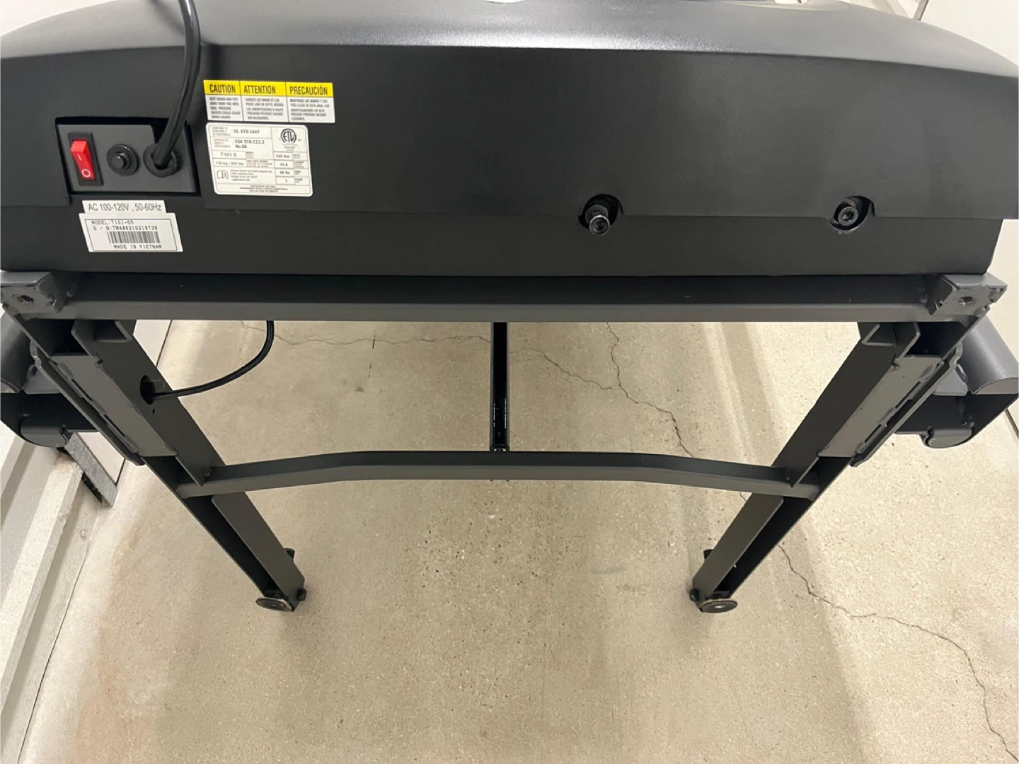 Horizon 2.5HP Ultra Quiet Motor Treadmill - photo 2