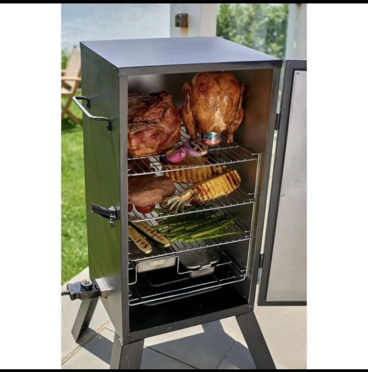 Cuisinart COS-330 30" Electric Smoker, Black - photo 5