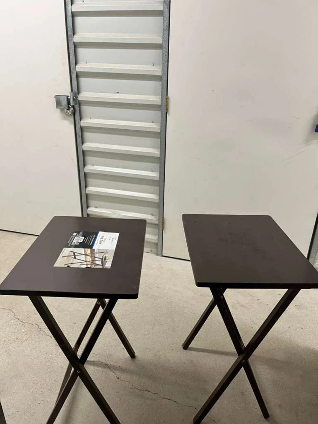 Set of 2 TV Tray Tables - photo 2