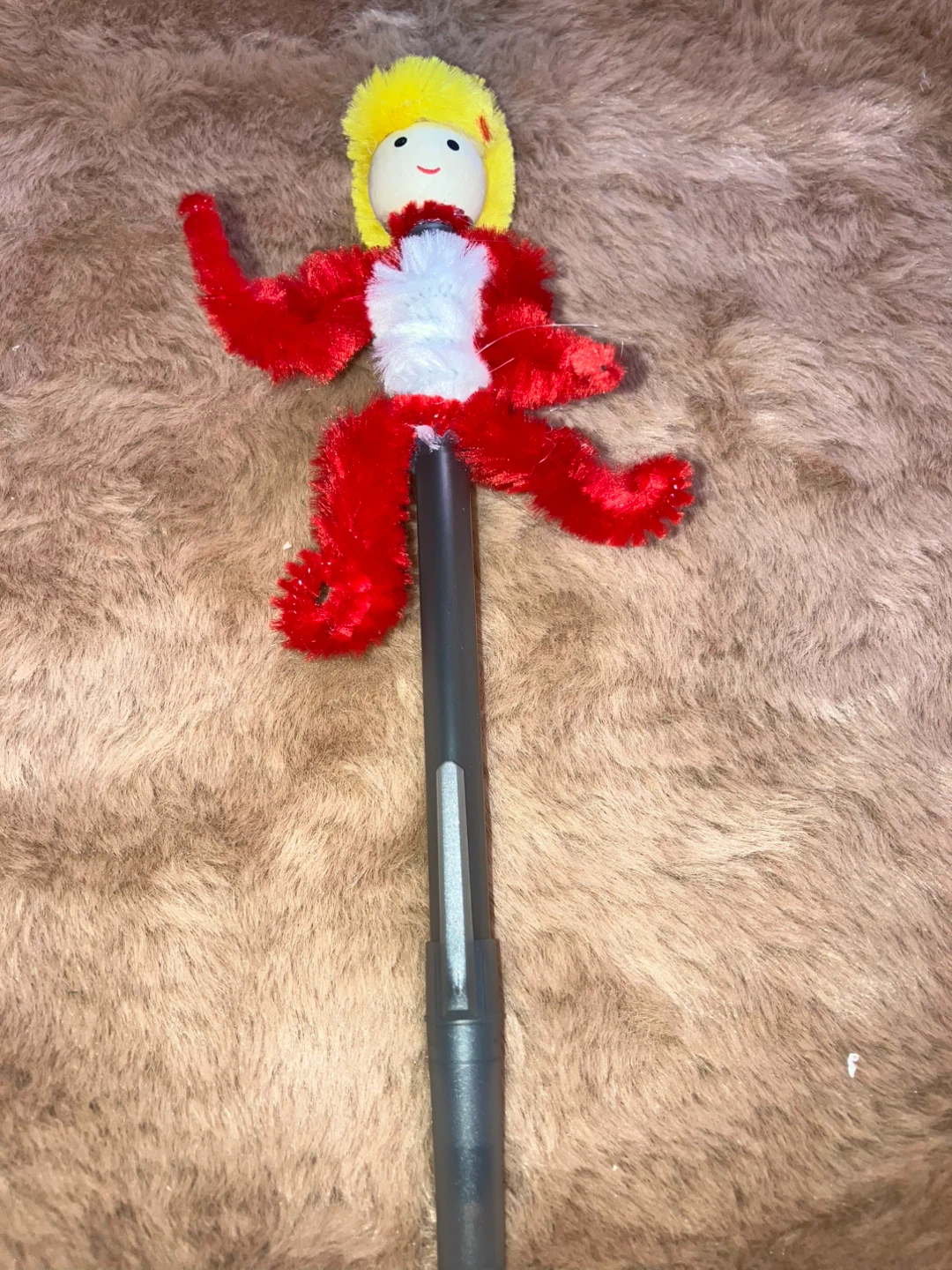 Pipe Cleaner Doll Pen Topper