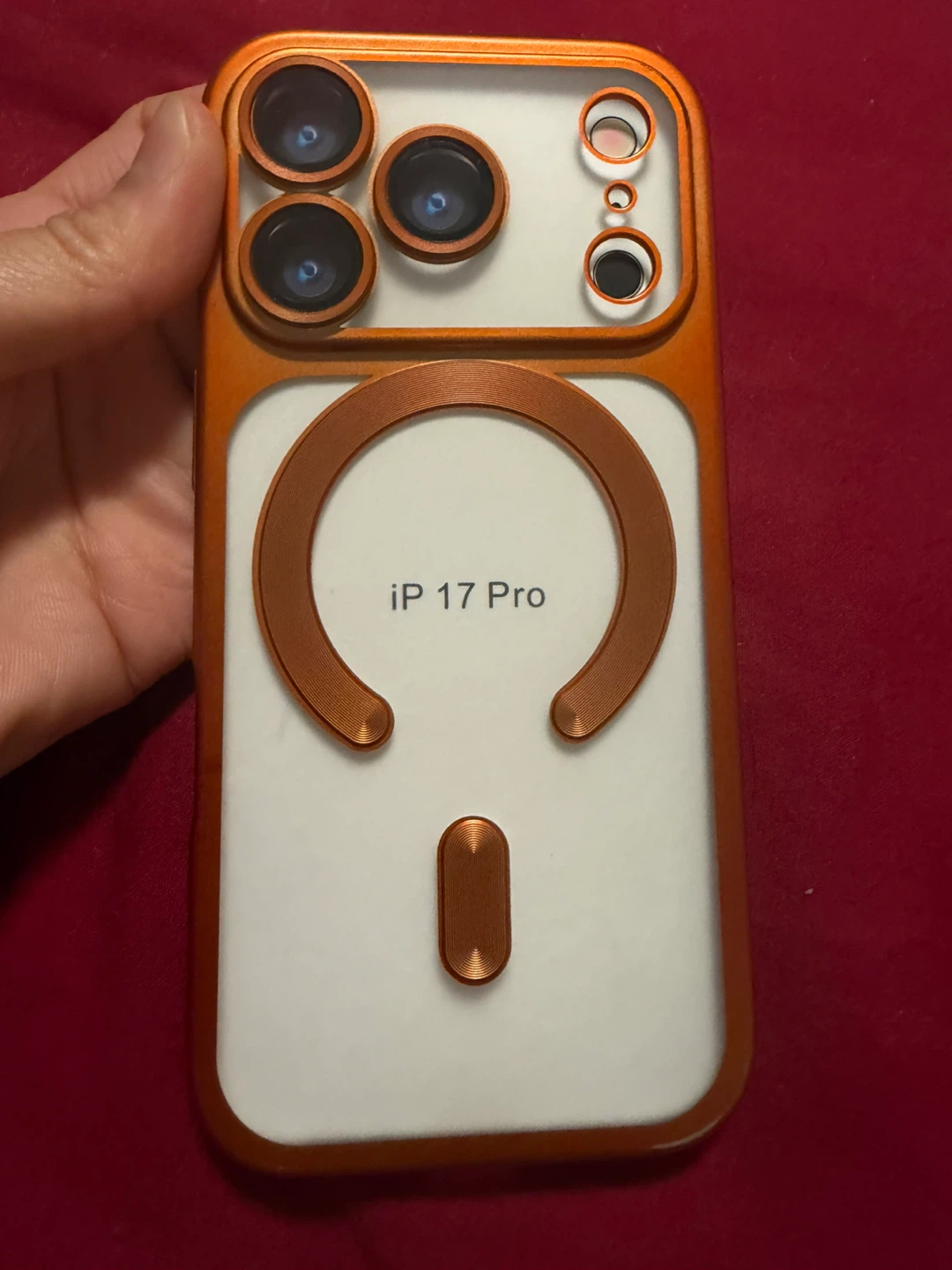 iPhone 17 Pro Magnetic Phone Case - Orange - photo 5