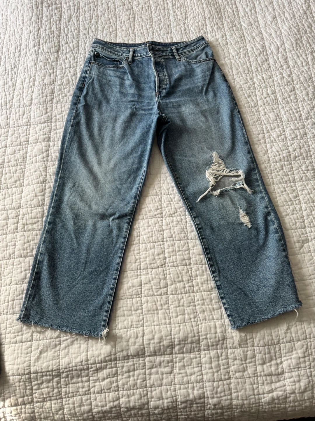 Express Relaxed Fit Jeans - Size 10R