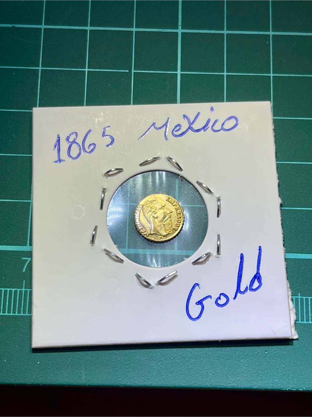 1865 Mexico Gold