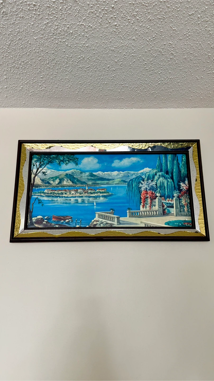 Antique Framed Landscape Wall Art