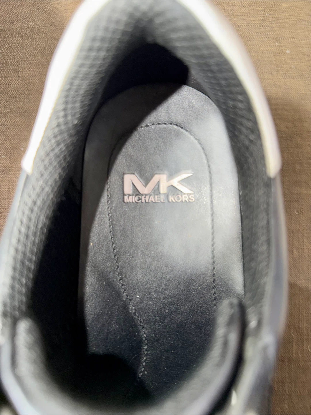 Michael Kors Men's Dark Blue Leather Sneakers - photo 5