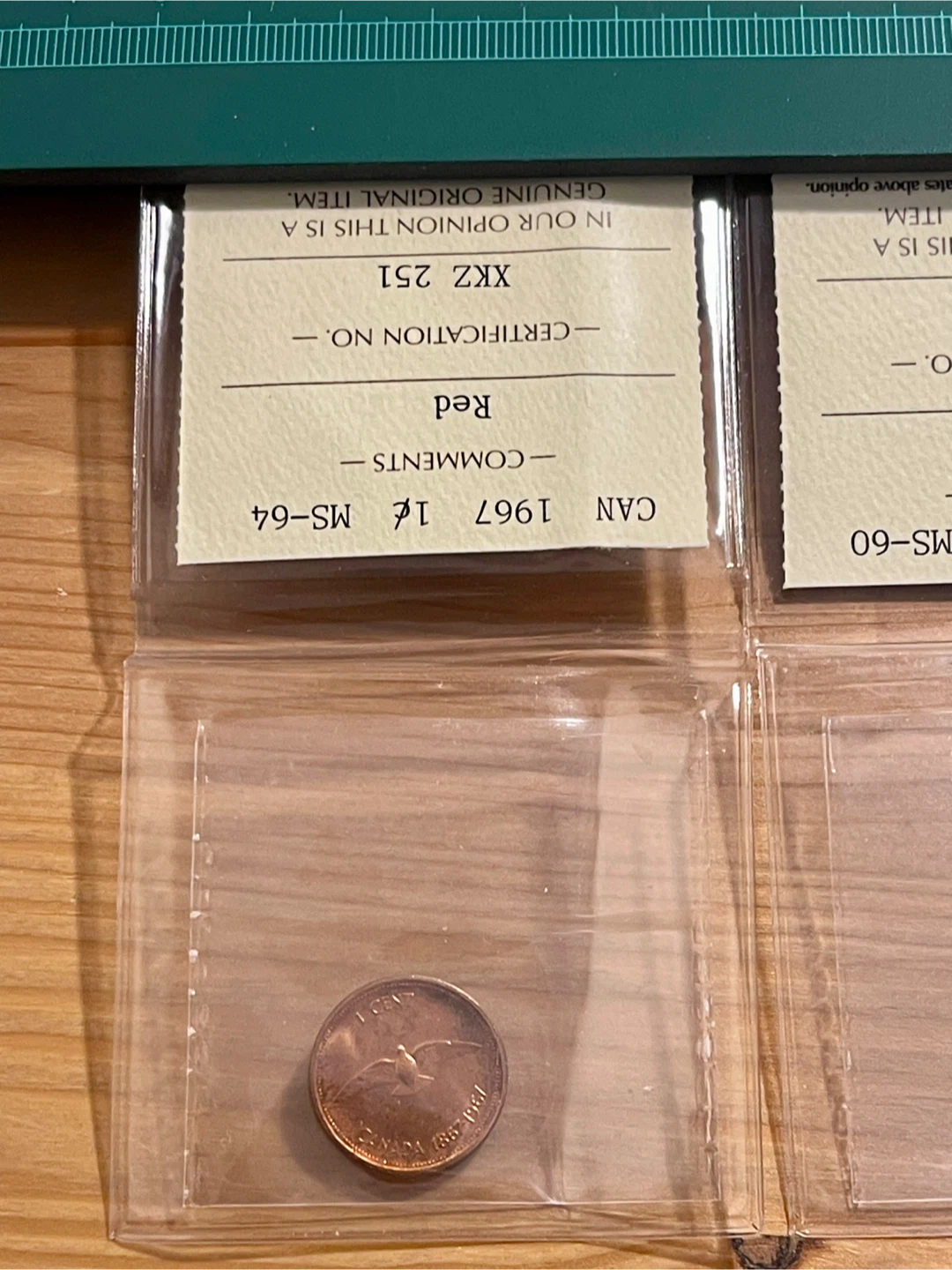 1967 Canadian Penny and Nickel Set - photo 3