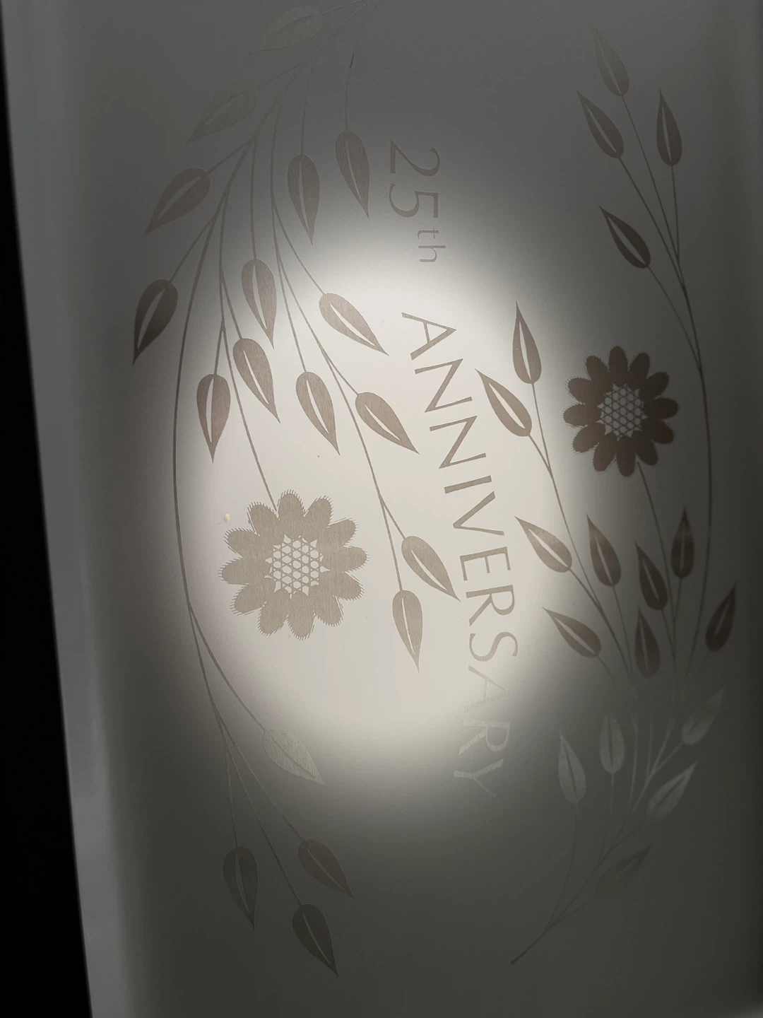 Silhouette 25th Anniversary Serving Tray - photo 2