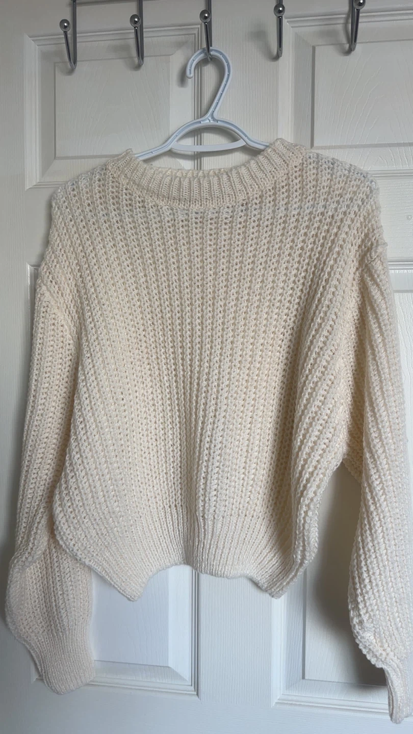 Cozy Cream Chunky Knit Sweater