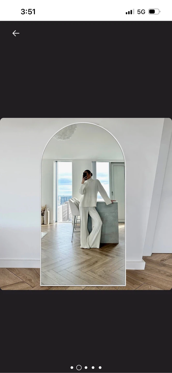 Arched Full Length Mirror 65”X29” - photo 2
