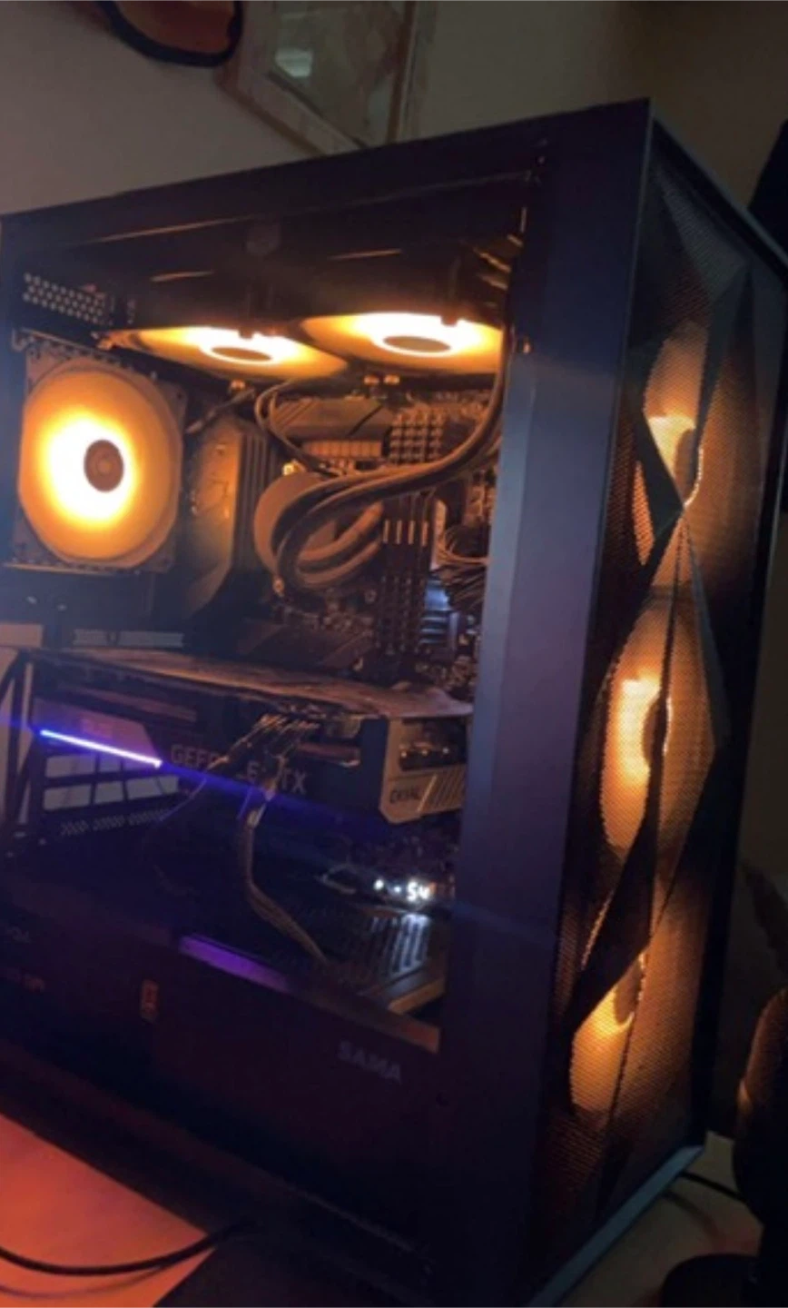 Gaming PC set up