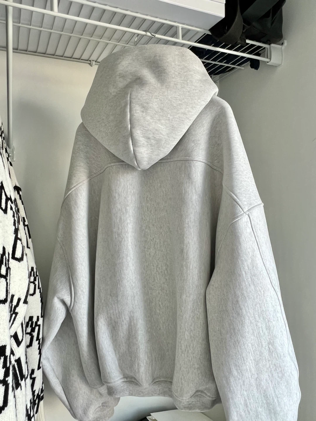 (Retail $1458)New Alexander Wang Grey Zip-Up Hoodie - photo 3
