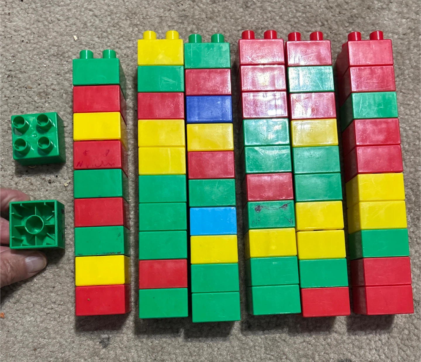 Assorted Large Building Blocks (Set of 146 pieces) - photo 3