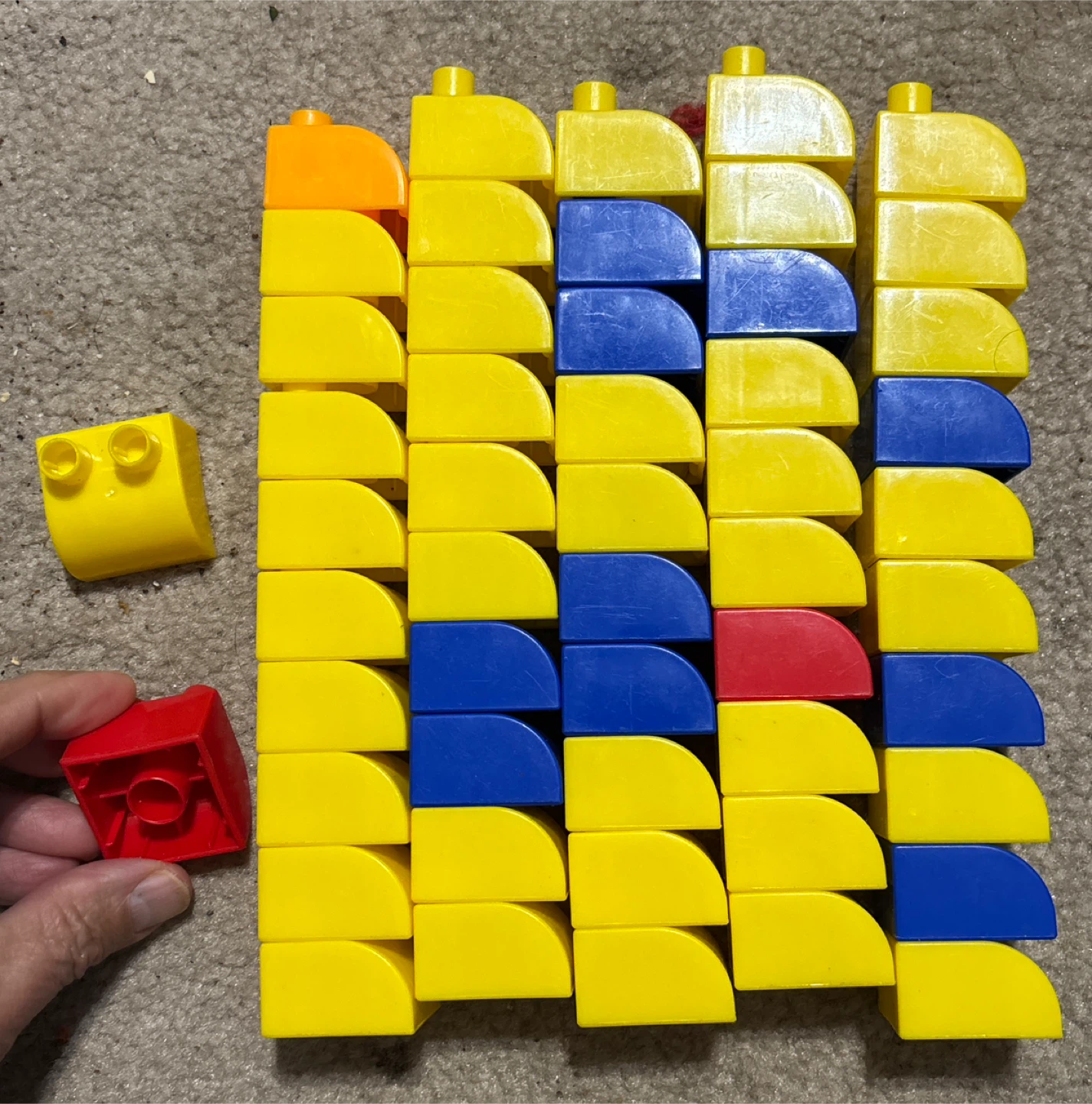 Assorted Large Building Blocks (Set of 146 pieces) - photo 4