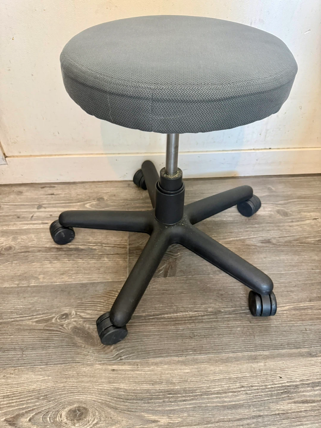 Grey Rolling Stool - photo 2