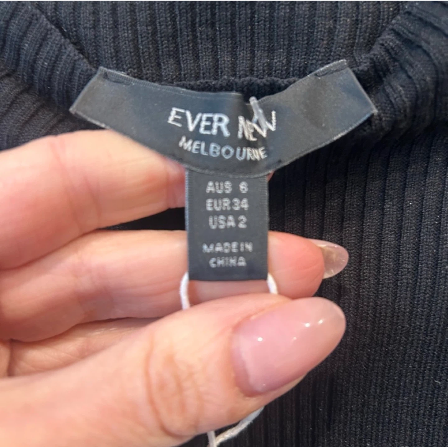 Ever New Melbourne Black Knit Pleated Dress - photo 3