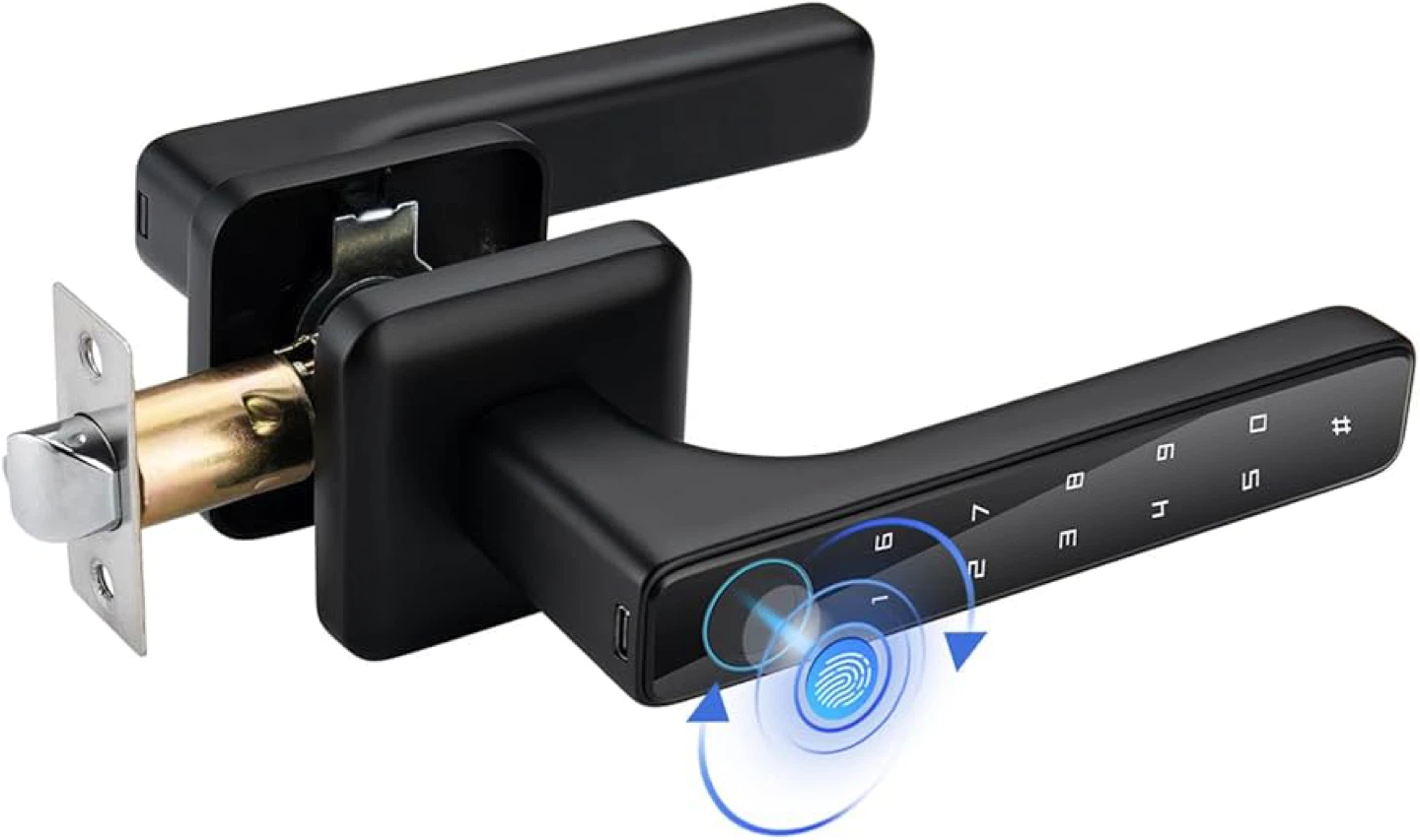 Smart Door Lock with Fingerprint and Keypad