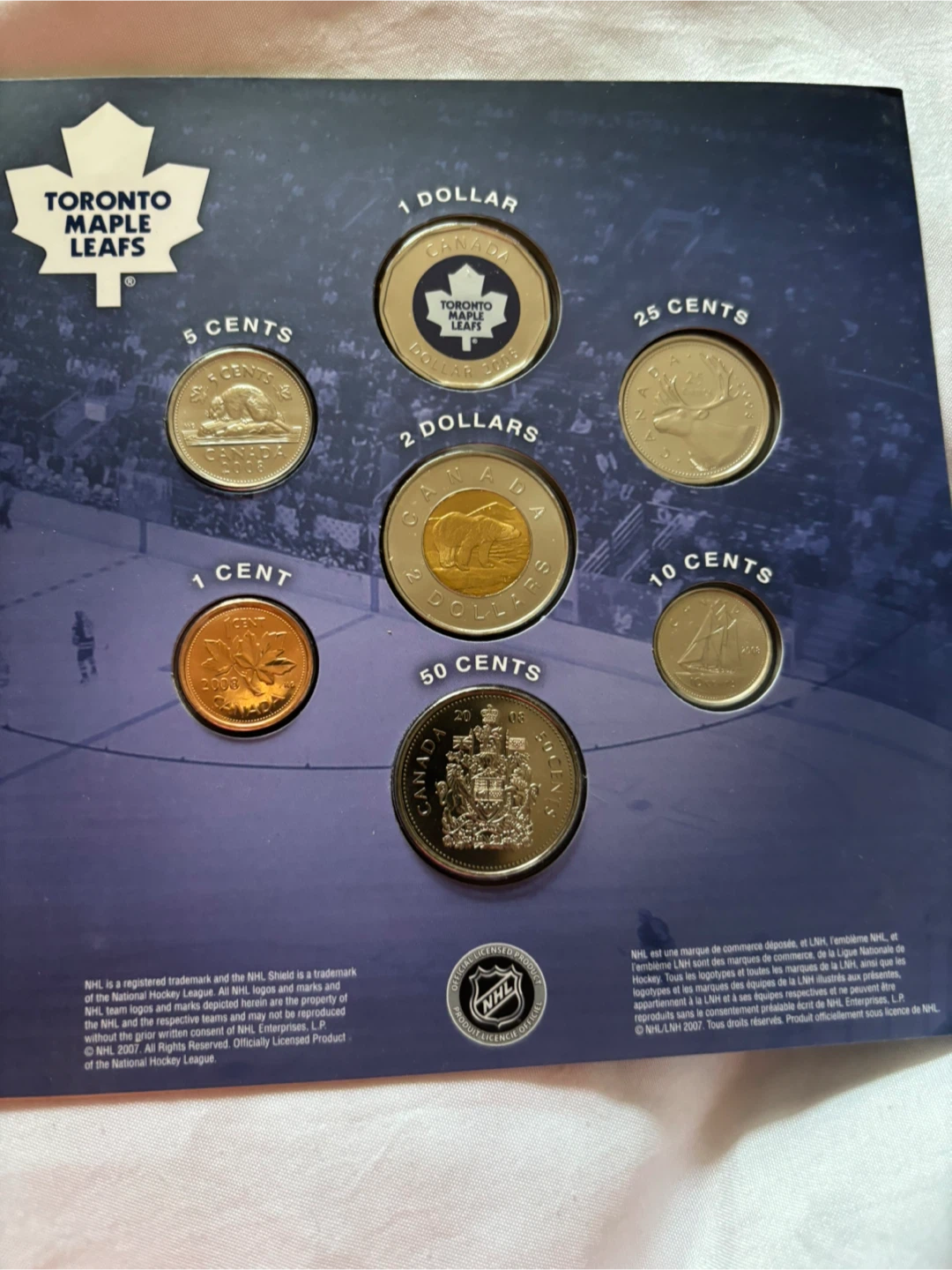 Toronto Maple Leafs Commemorative Coin Set - photo 3