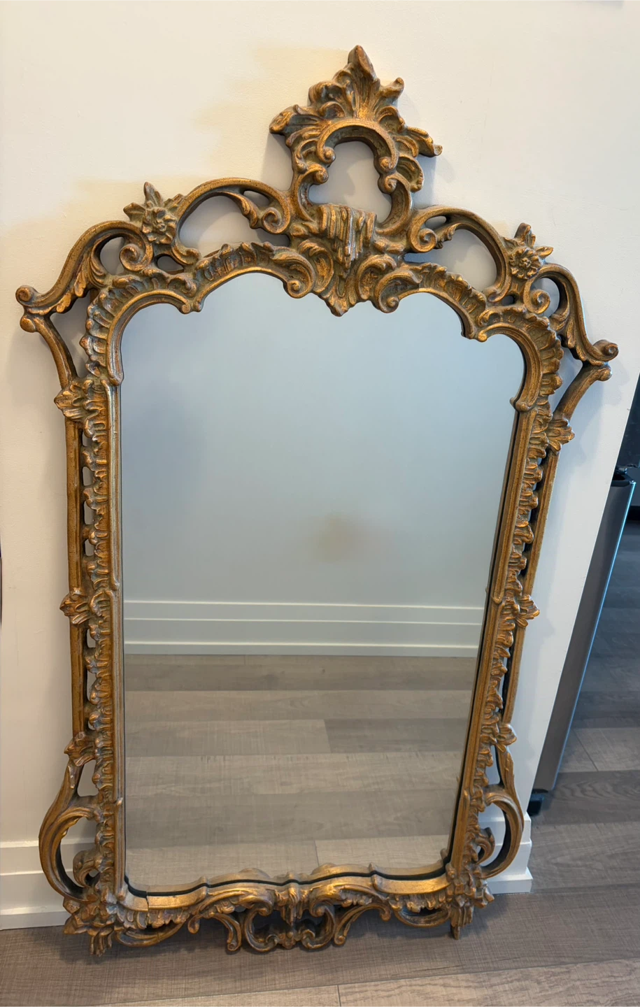 Ornate Gold Decorative Wall Mirror