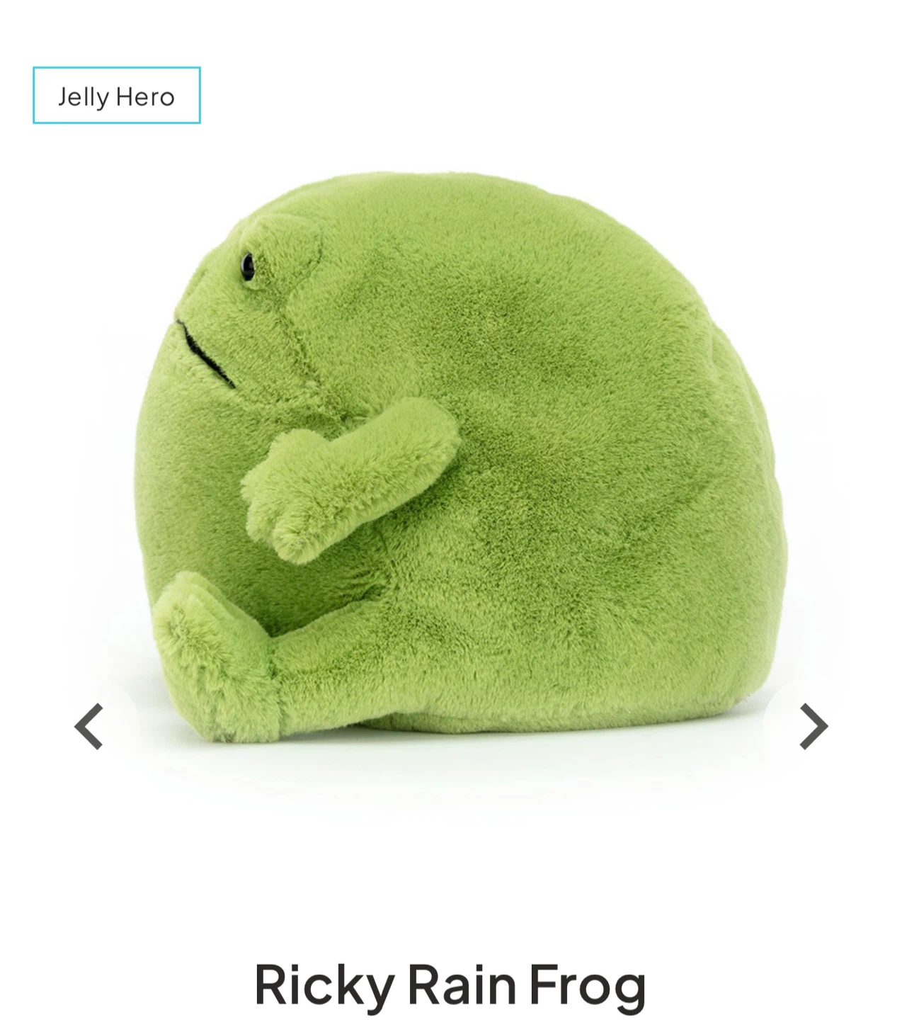 Jellycat Ricky Rain Frog Plush - photo 4