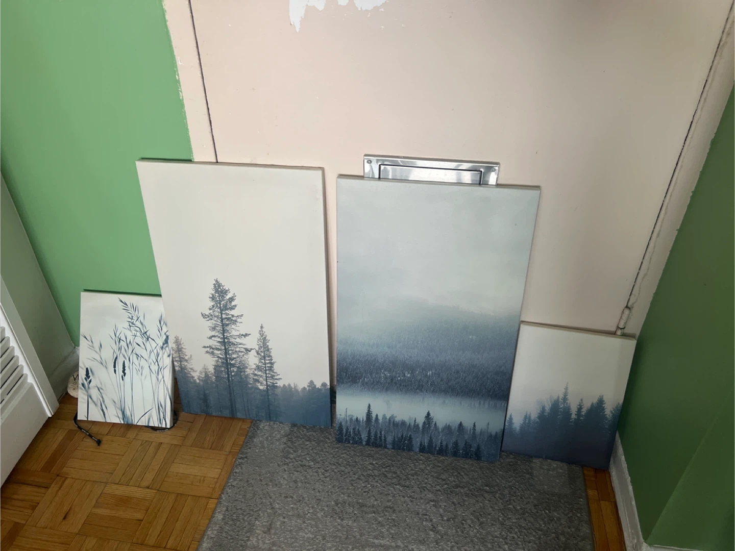 Set of 4 Landscape Canvas Wall Art