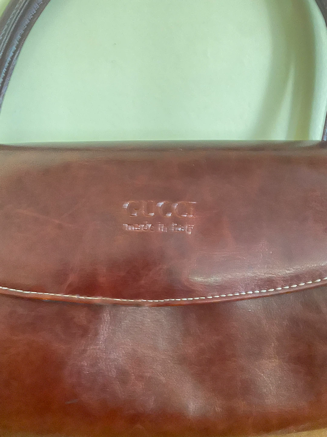Gucci Burgundy Leather Shoulder Bag - photo 4