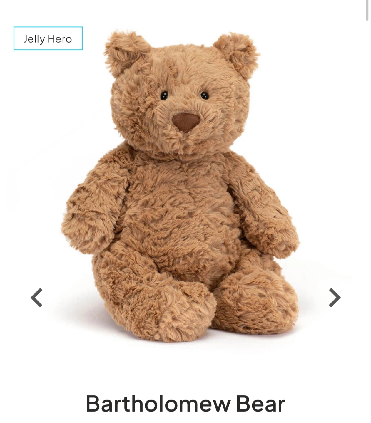 Jellycat Bartholomew Bear - Medium - photo 2