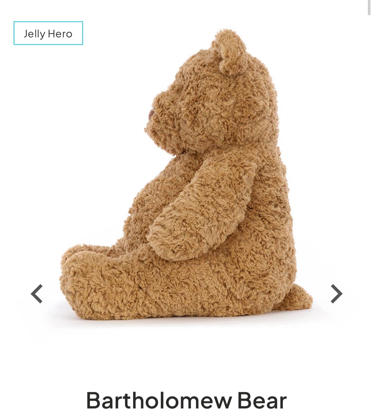 Jellycat Bartholomew Bear - Medium - photo 3