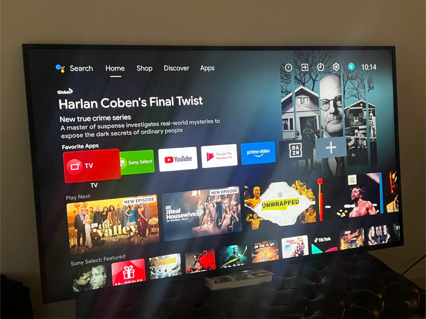 65” TV - Sony XBR-65X750D Television