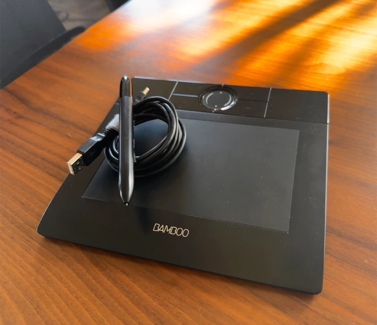 Wacom Bamboo Drawing Tablet with Stylus and USB Cable