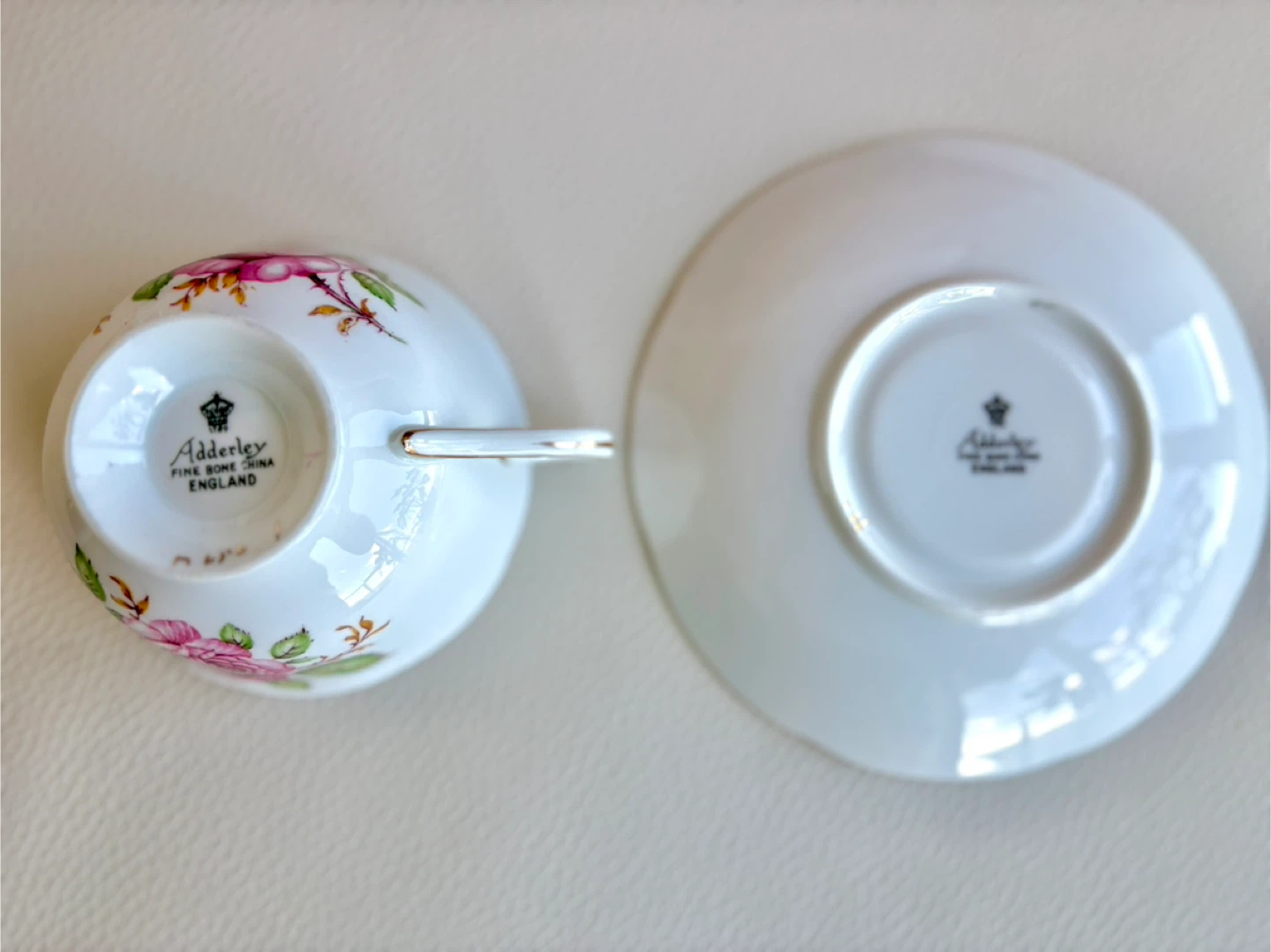 Vintage Alderley Teacup & Saucer – Made in England - photo 5