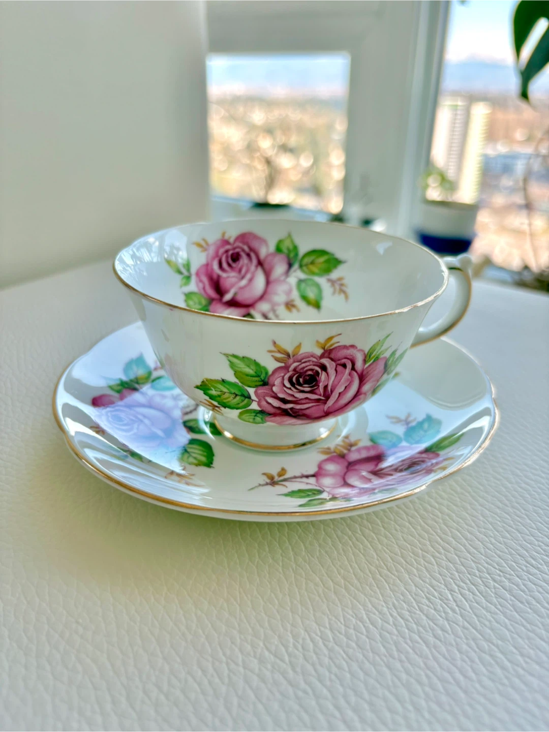 Vintage Alderley Teacup & Saucer – Made in England - photo 3