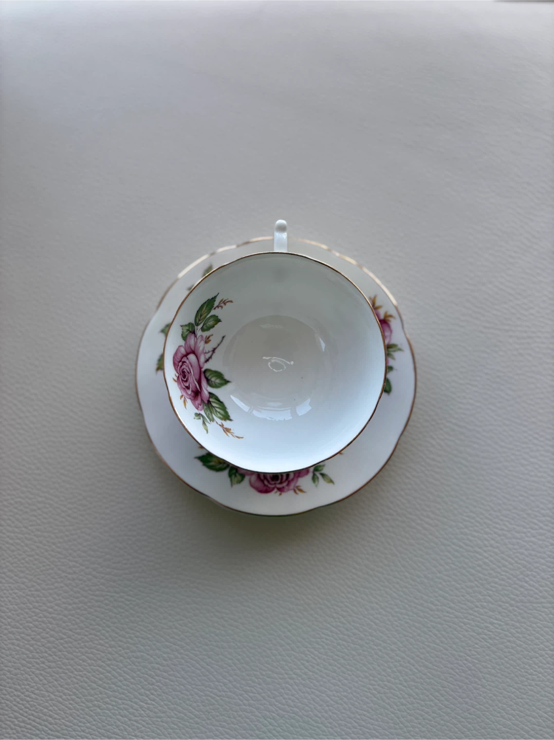 Vintage Alderley Teacup & Saucer – Made in England - photo 4