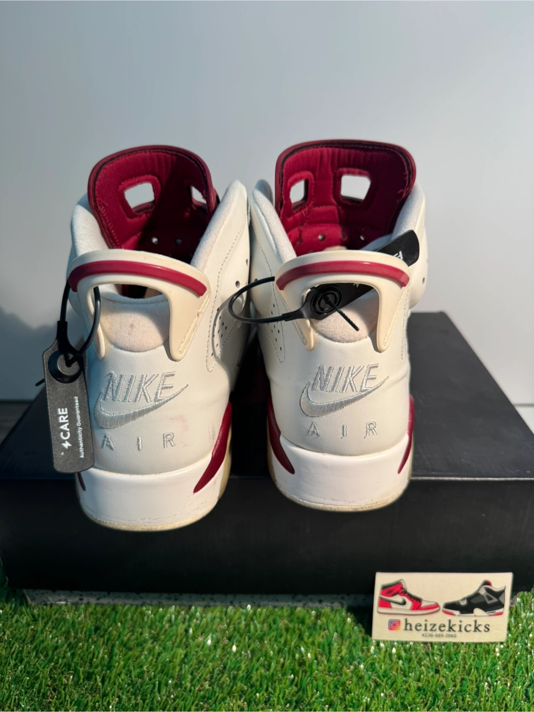Jordan 6 Maroon size 9.5 - photo 4
