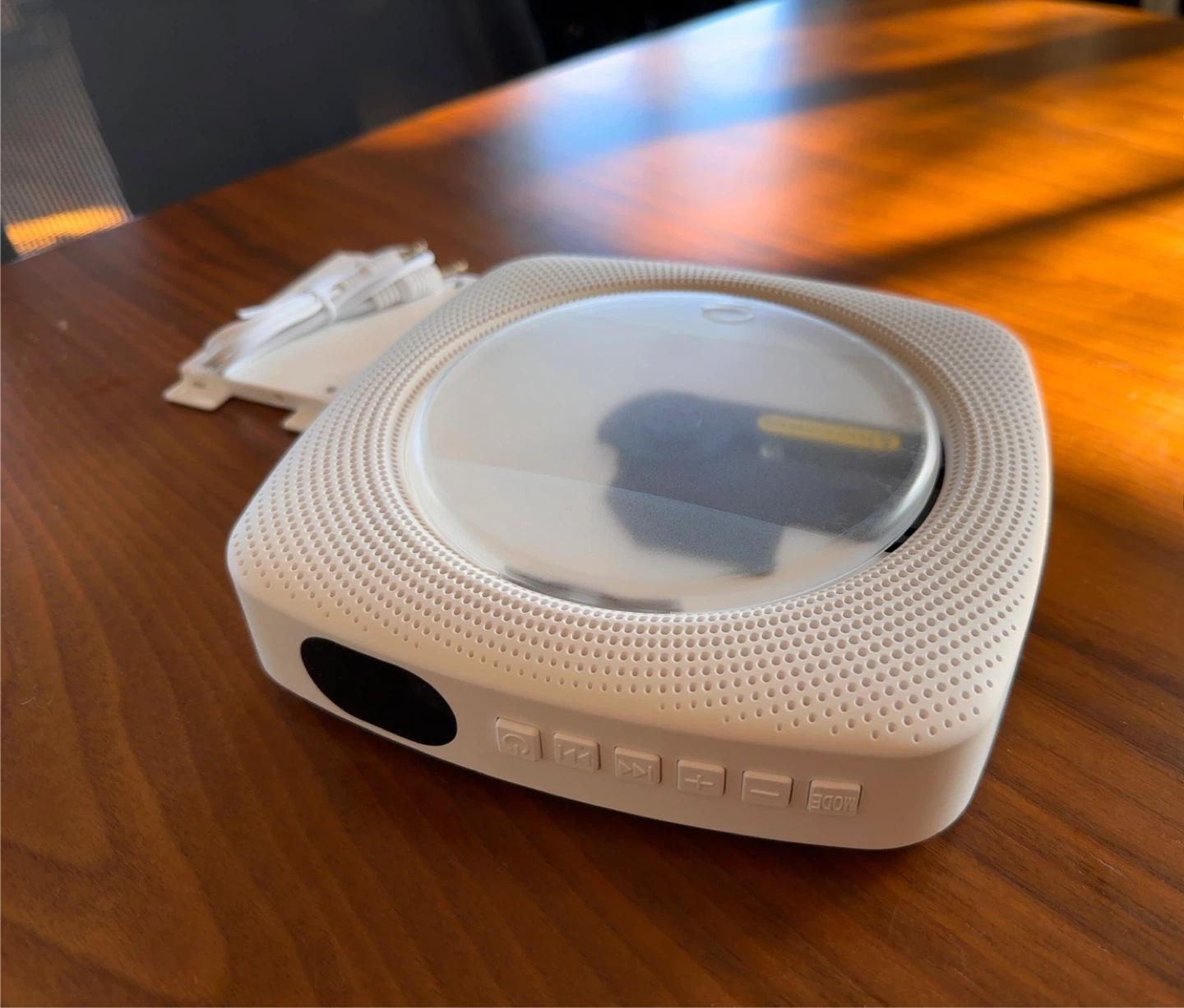 Wall Mountable CD Player with Remote