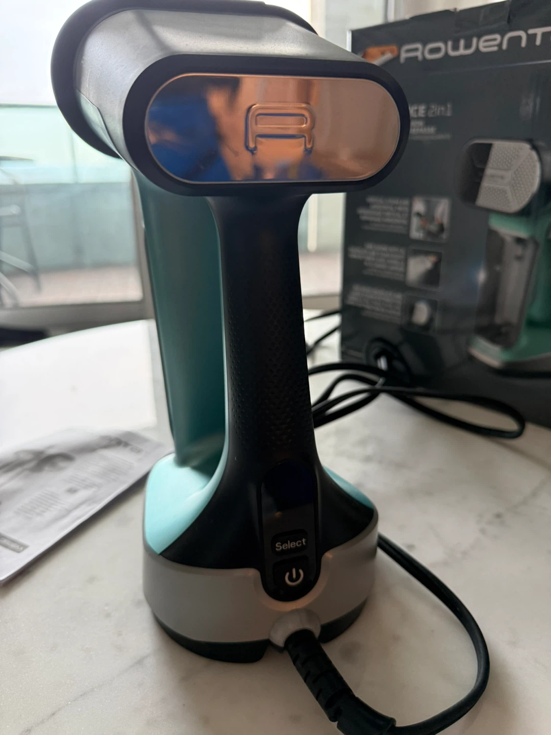Rowenta Pure Force 2in1 Steam & Iron Handheld Garment Steamer - photo 3
