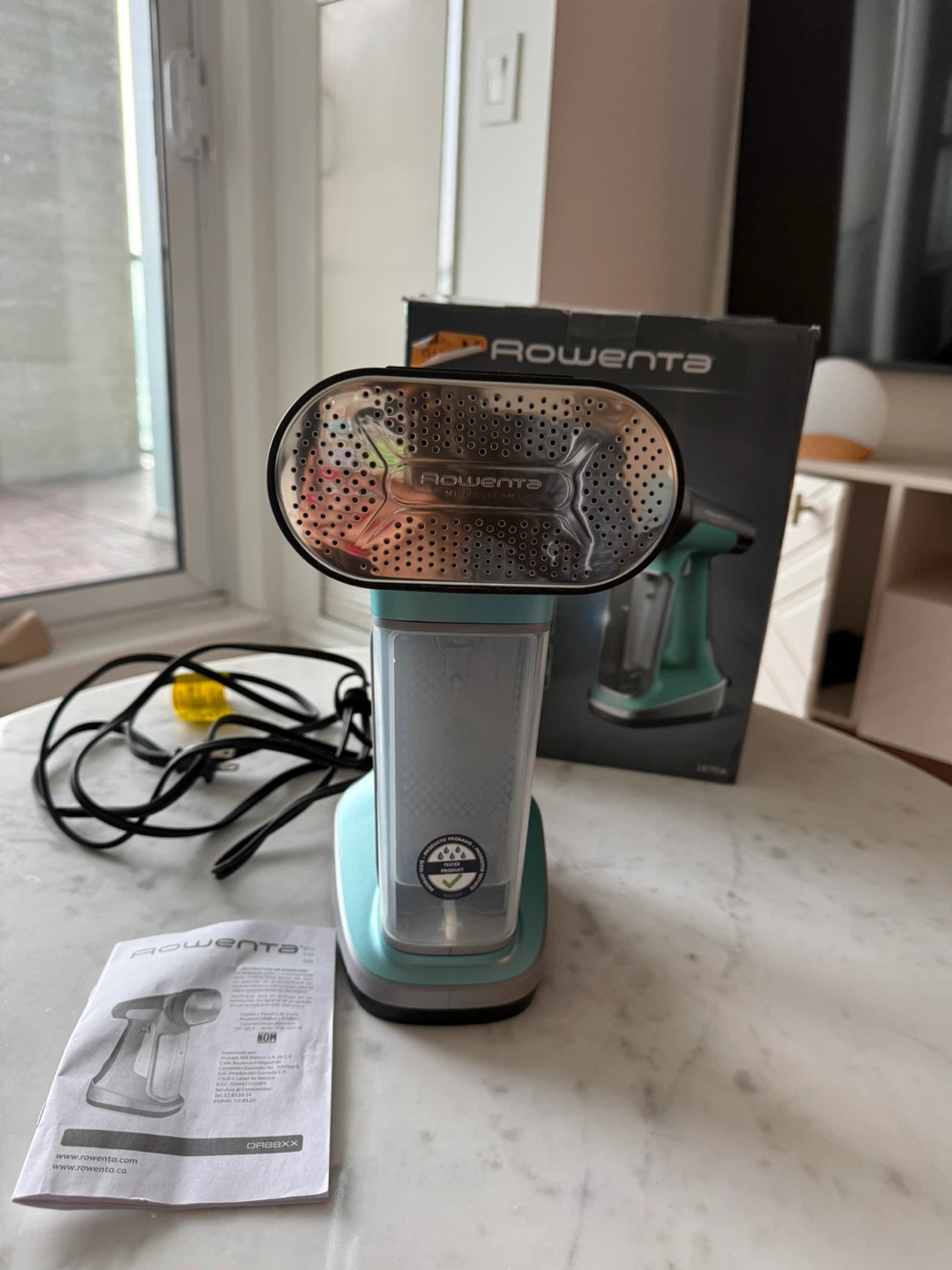 Rowenta Pure Force 2in1 Steam & Iron Handheld Garment Steamer