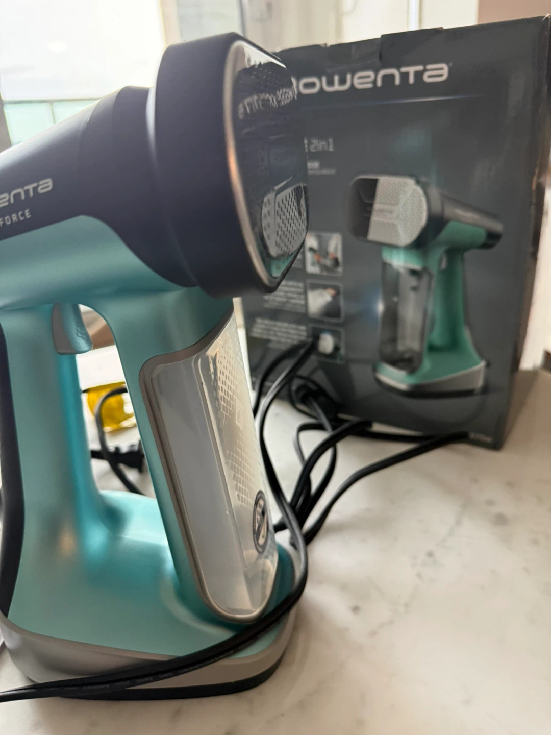 Rowenta Pure Force 2in1 Steam & Iron Handheld Garment Steamer - photo 4