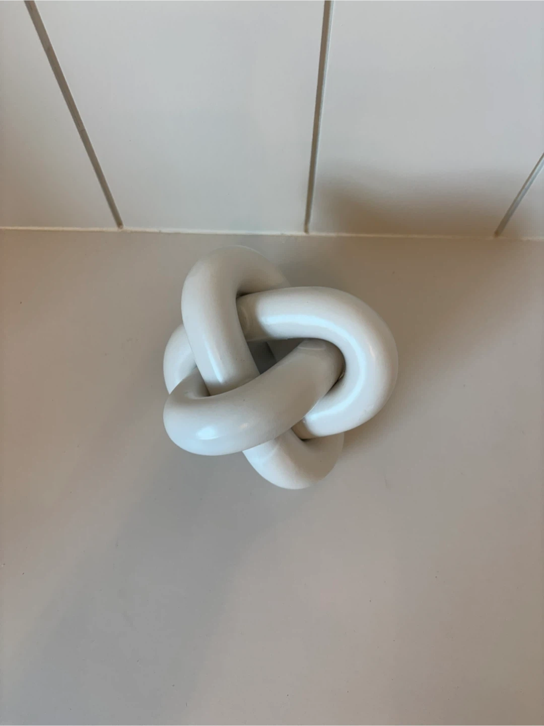 Bouclair White Knotted Decor Piece - photo 2