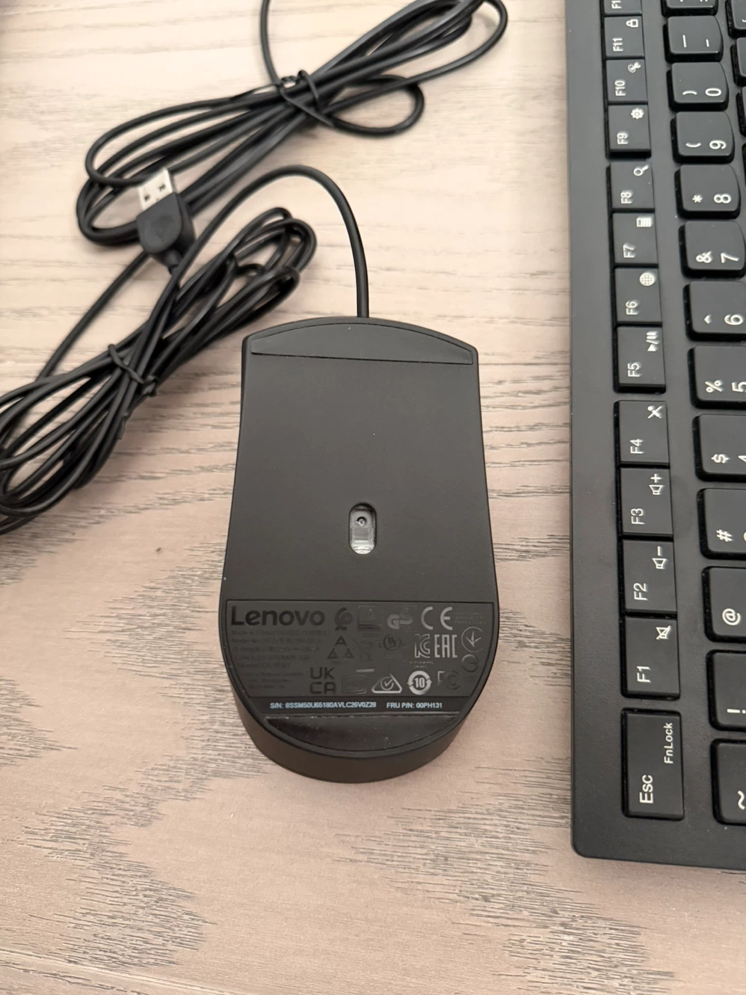 Lenovo Wired Keyboard and Mouse Combo - photo 4