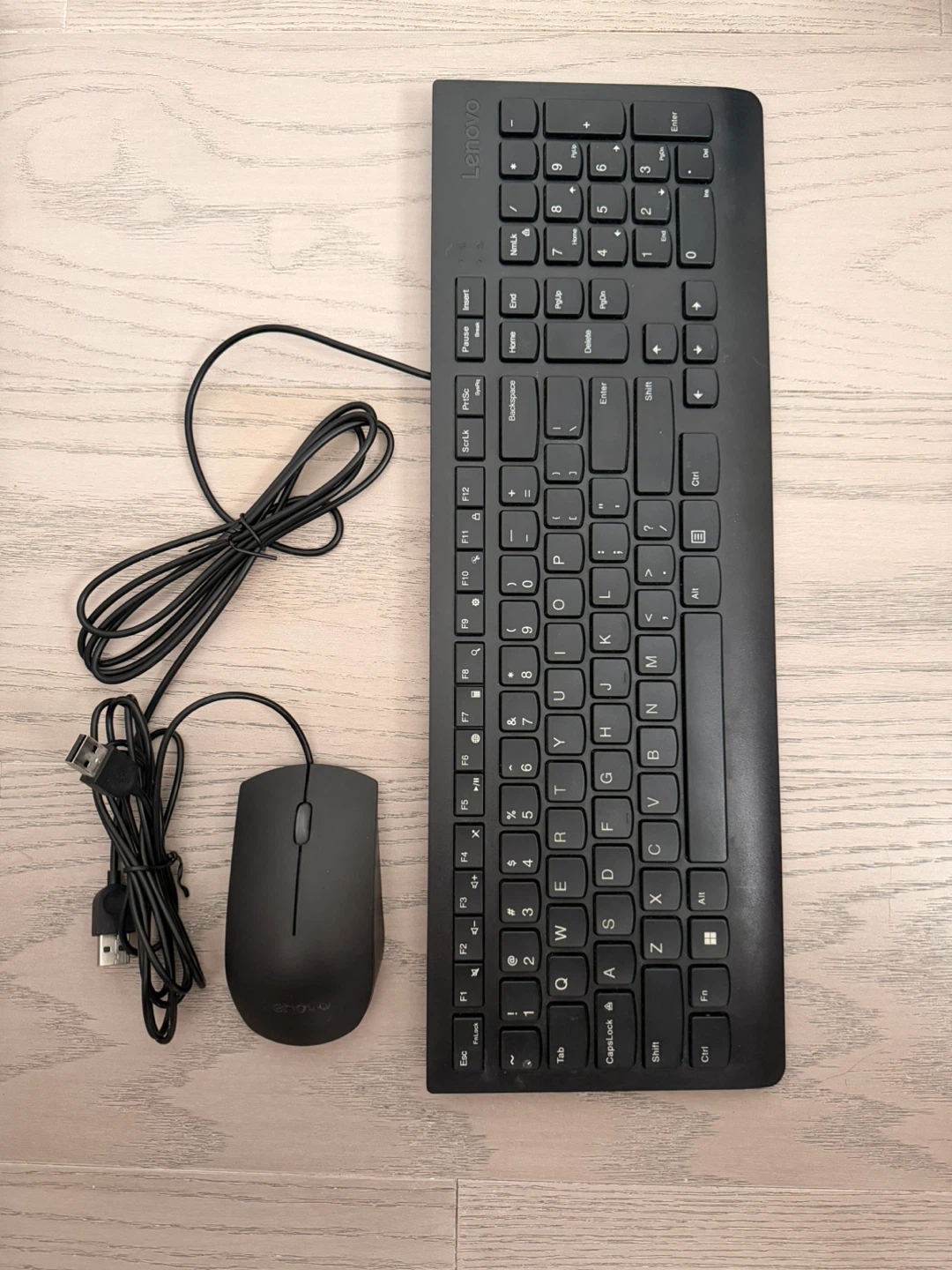 Lenovo Wired Keyboard and Mouse Combo