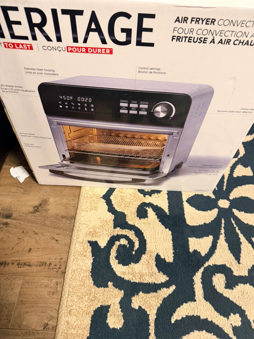 Heritage 4L Air Fryer Oven - photo 2
