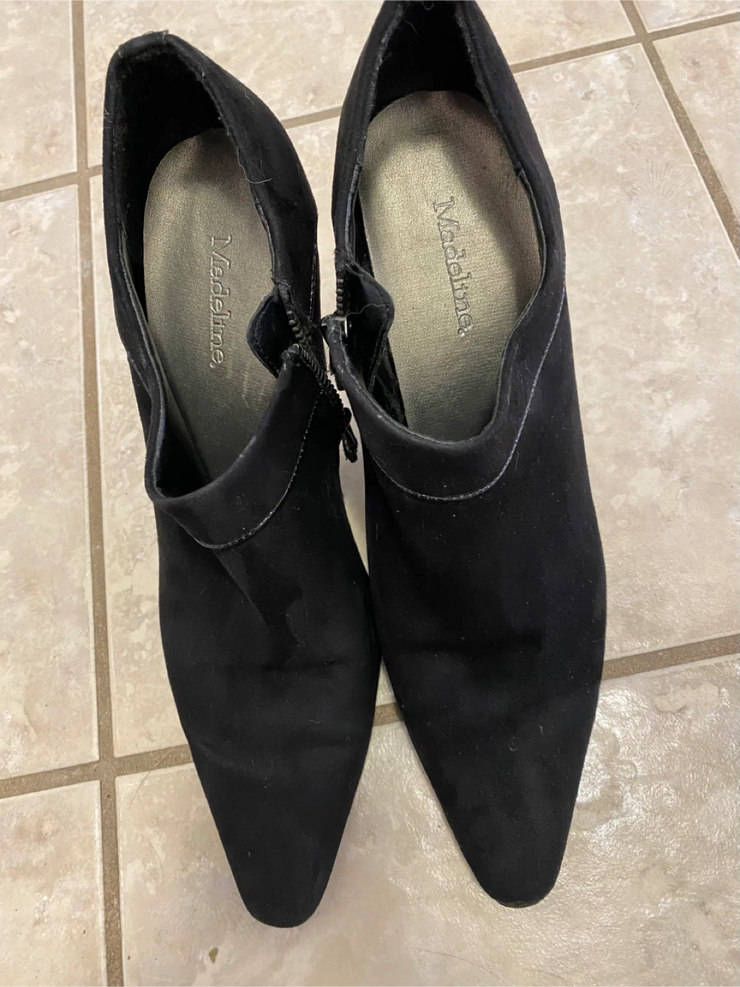 Black Suede Ankle Boots