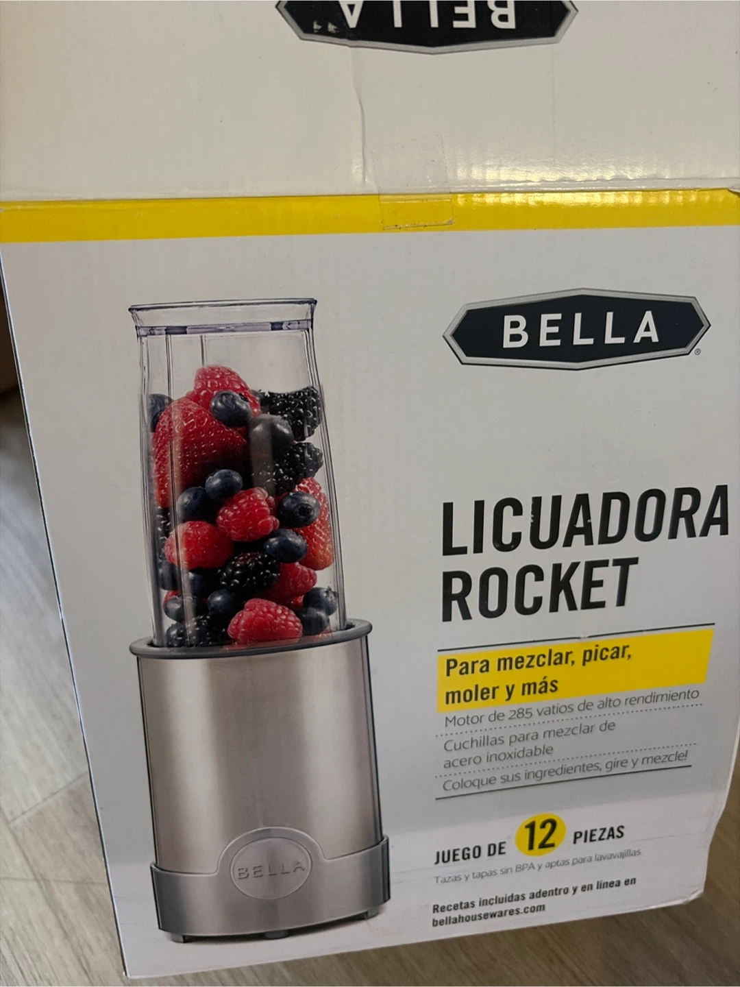 BELLA Rocket Blender 12-Piece Set