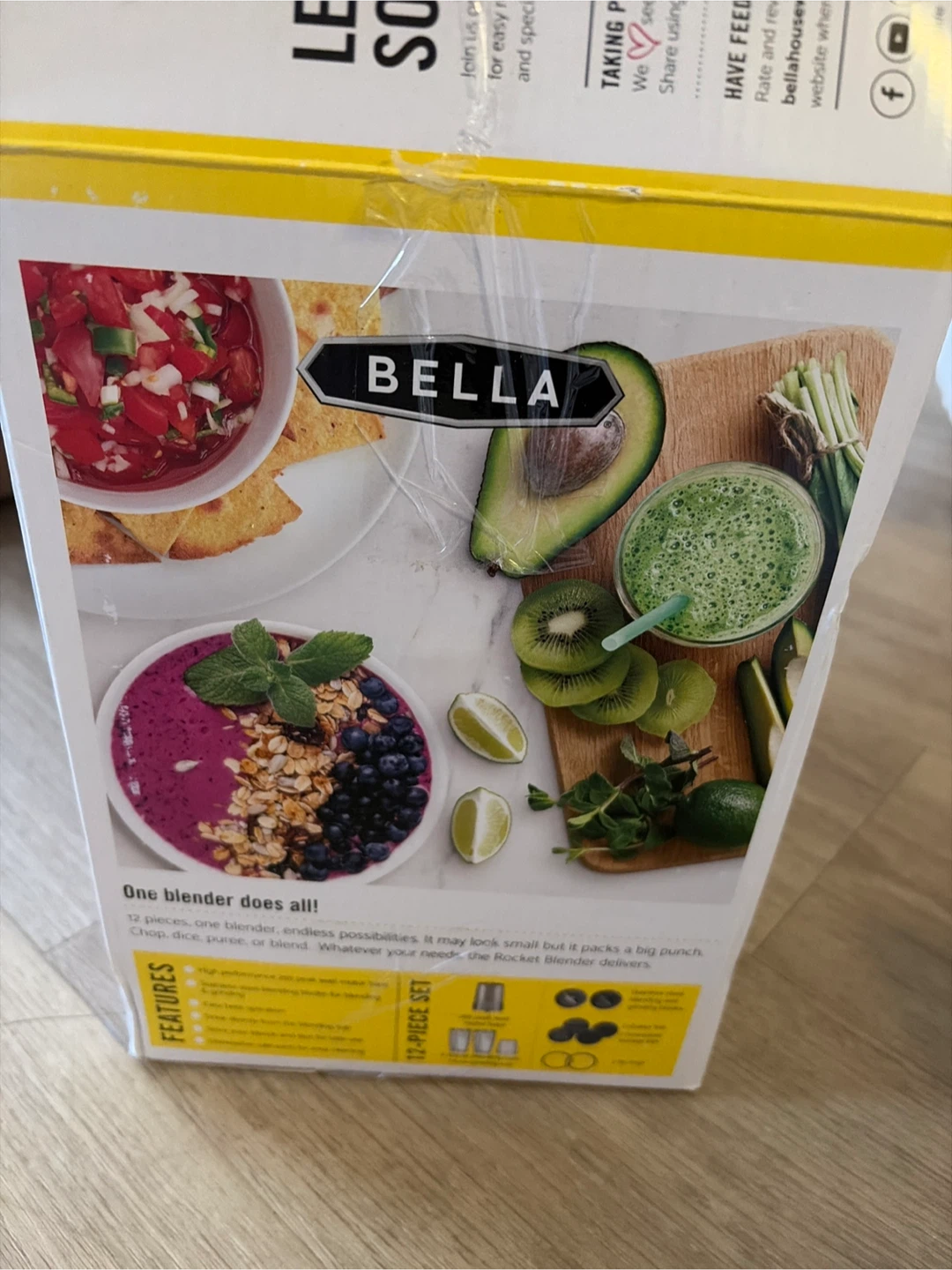 BELLA Rocket Blender 12-Piece Set - photo 3