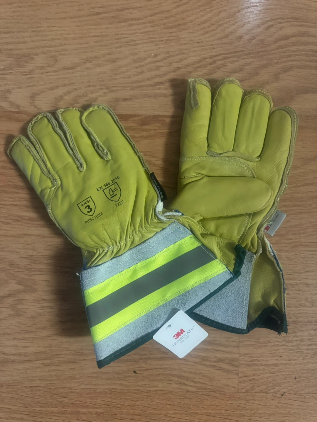 3M Thinsulate Leather Work Gloves M/M